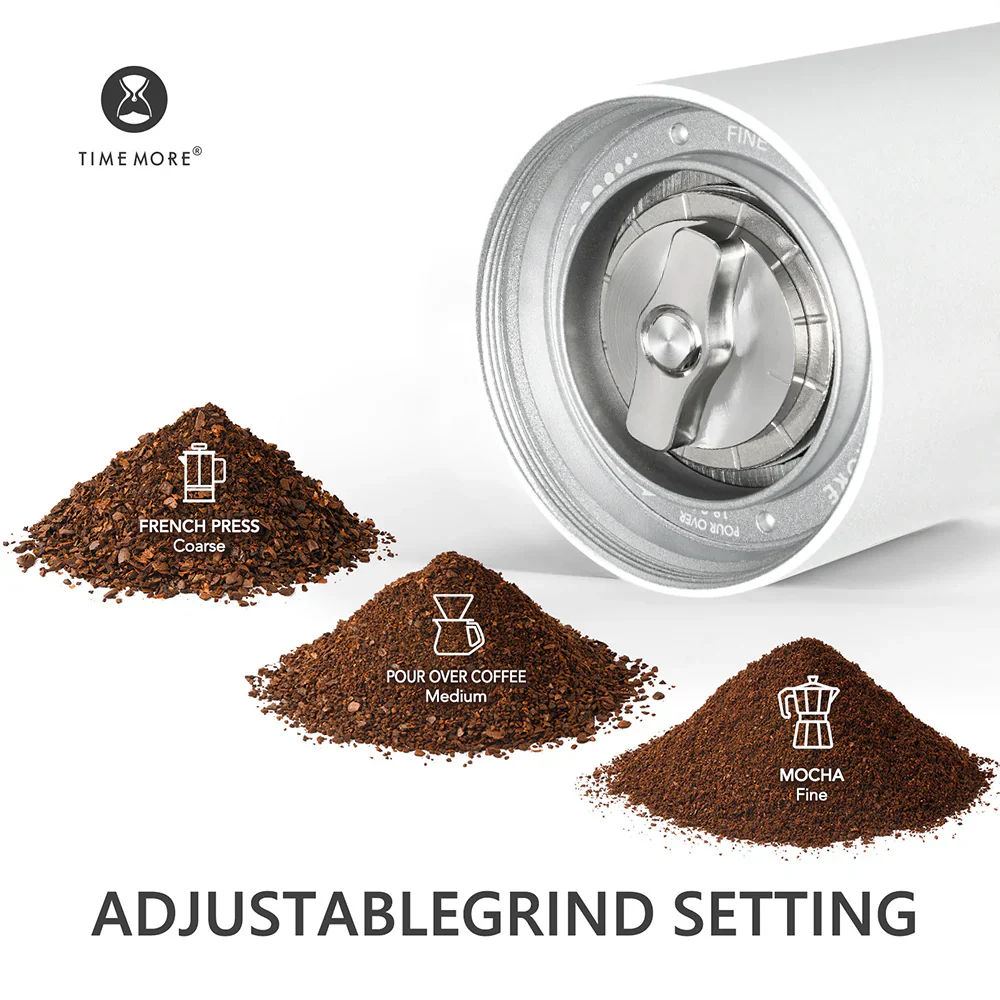 TIMEMORE Chestnut C2S Manual Coffee Grinder - Black - Image 6